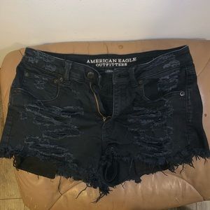 American Eagle distressed shorts